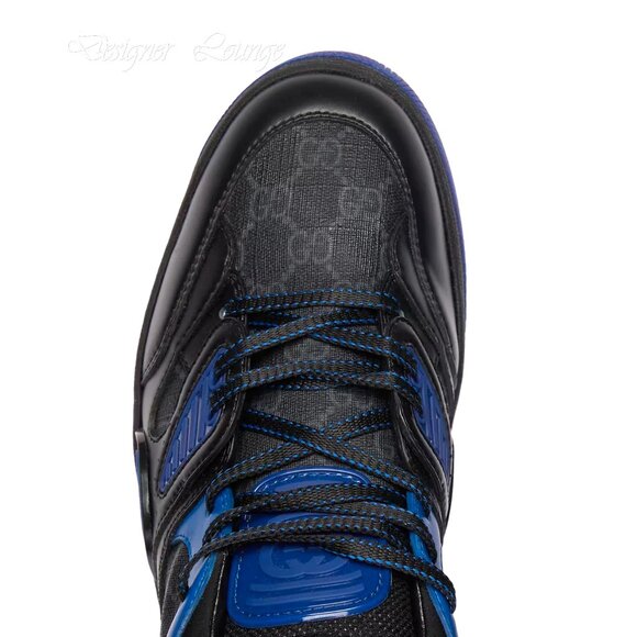 NEW GUCCI Demetra GG Supreme Canvas Basket Low Top Sneakers G 9.5 / US 10 Men's - Picture 8 of 13